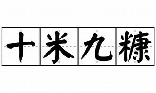 十米九糠打一生肖_9+10米